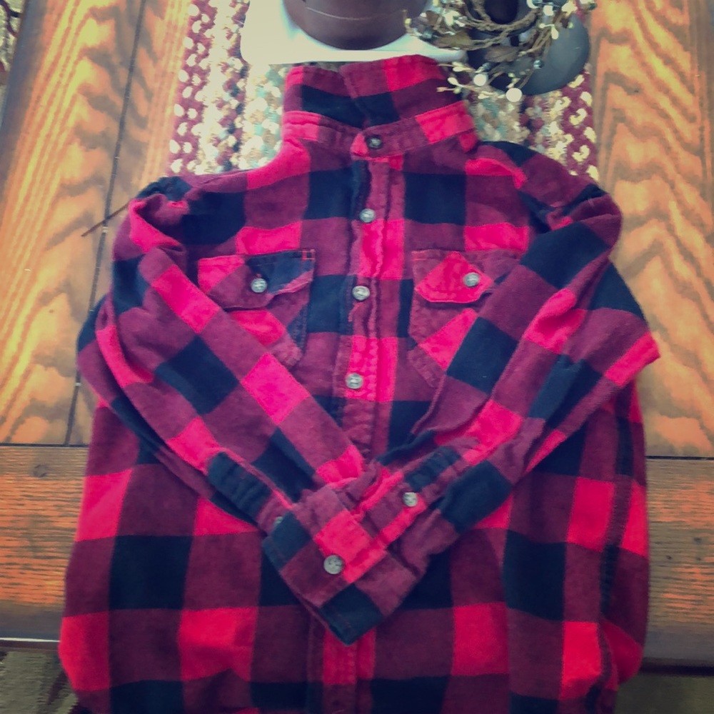 Faded Glory Boys Flannel Shirt